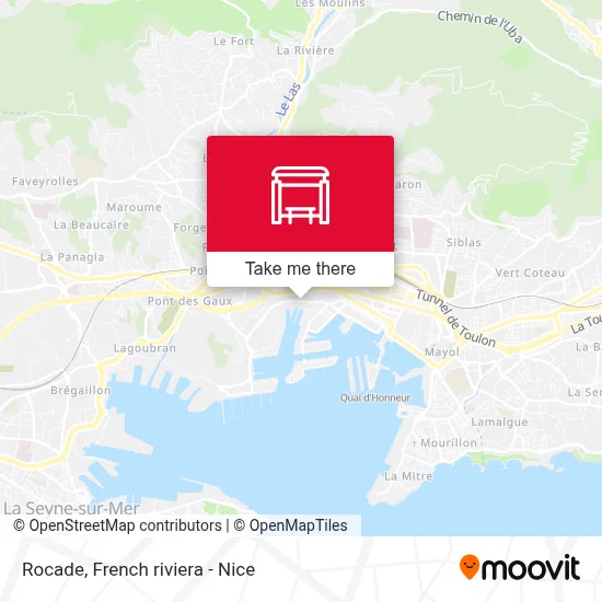 Mapa Rocade