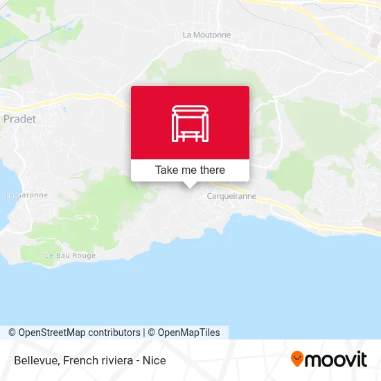 Bellevue map