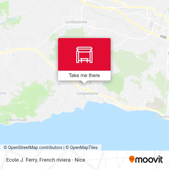 Ecole J. Ferry map