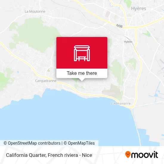 Quartier Californie map