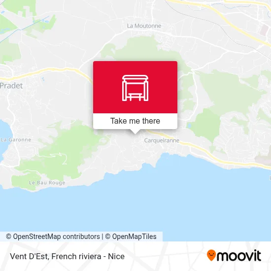 Vent D'Est map