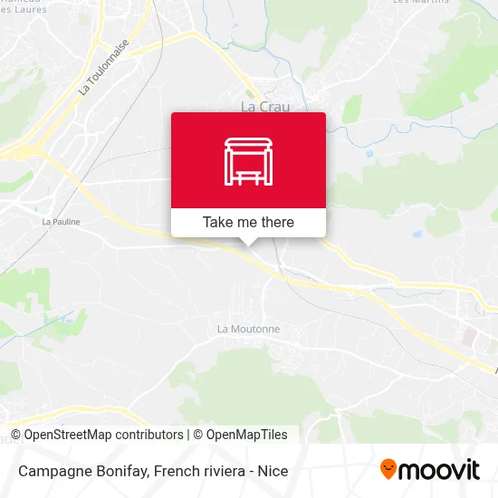 Campagne Bonifay map