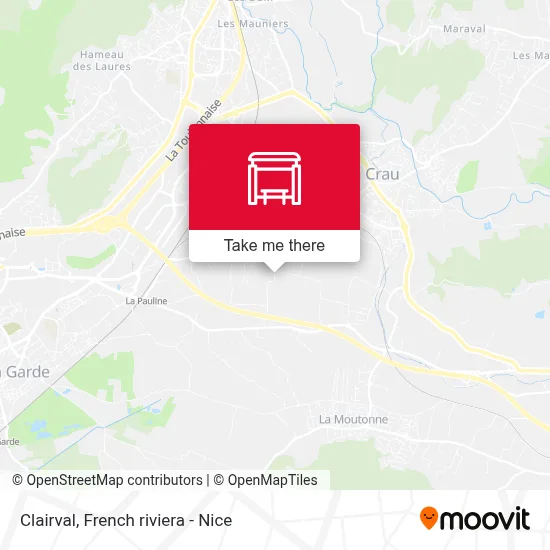 Clairval map