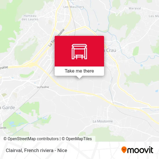 Clairval map