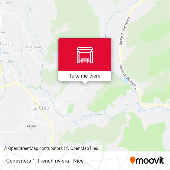 Genévriers 1 map