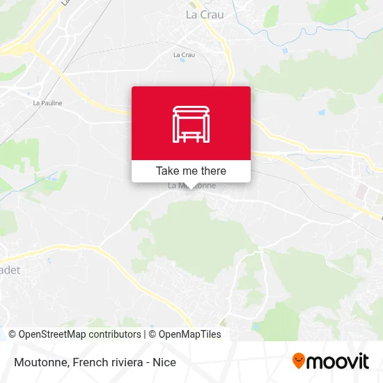 Moutonne map