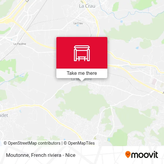 Moutonne map