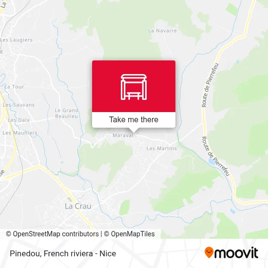 Pinedou map