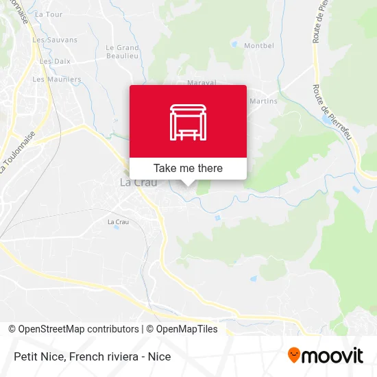 Petit Nice map