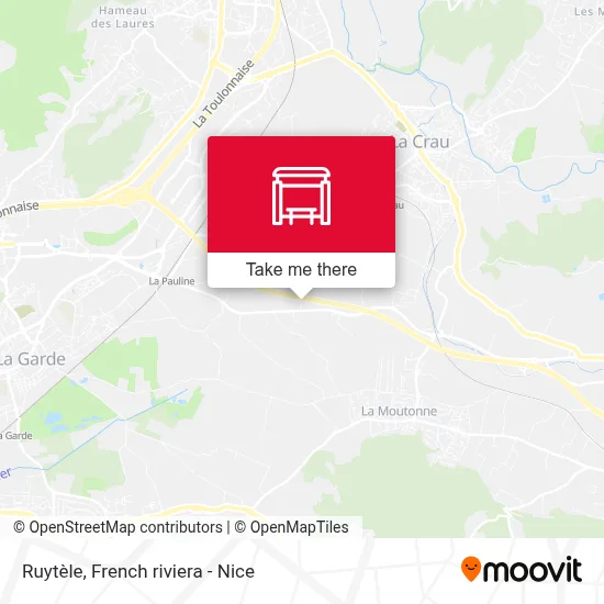 Ruytèle map