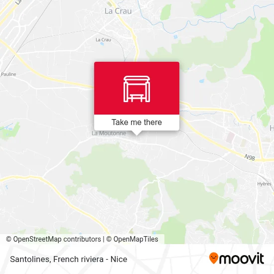 Santolines map