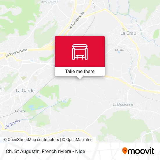 Ch. St Augustin map