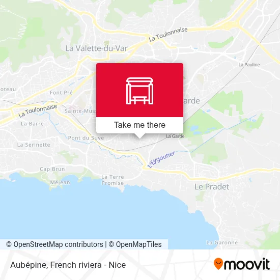Aubépine map