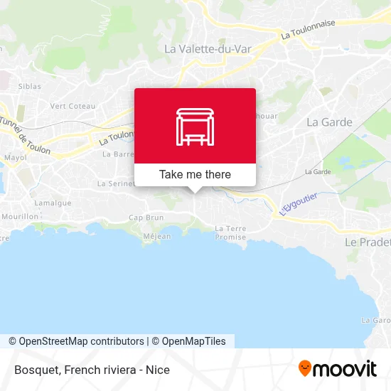 Bosquet map