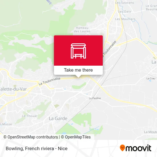Bowling map