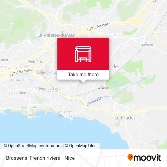 Brassens map
