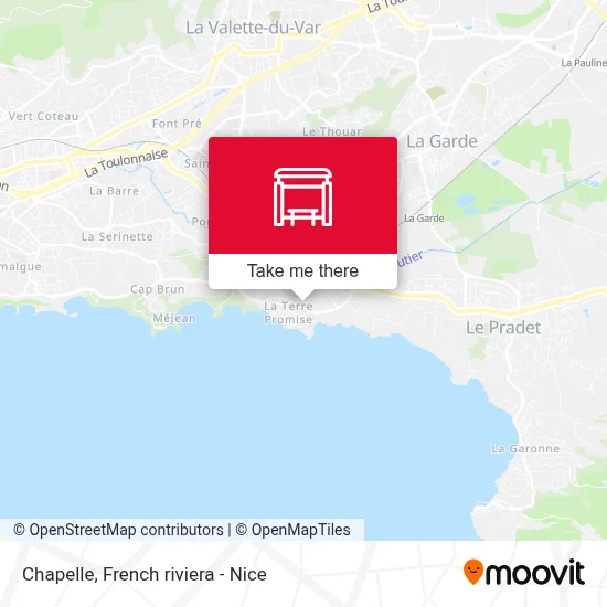 Chapelle map