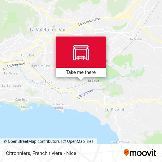 Citronniers map