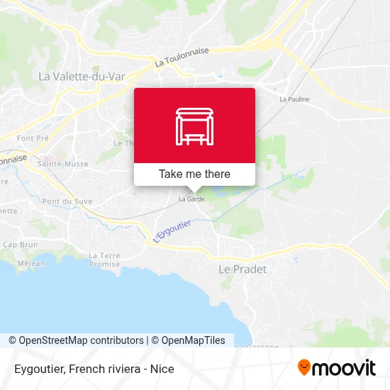 Eygoutier map