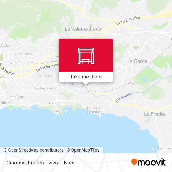 Ginouse map