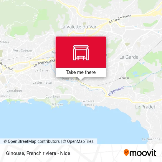 Ginouse map
