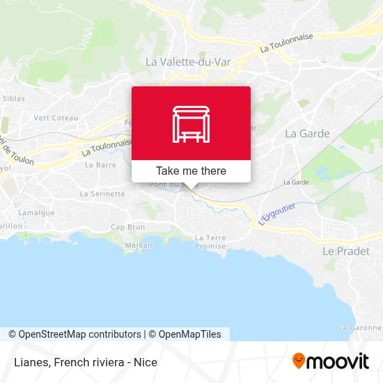 Lianes map
