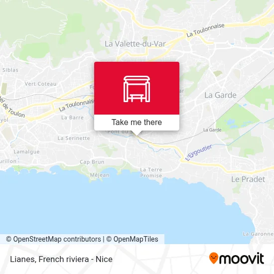 Lianes map