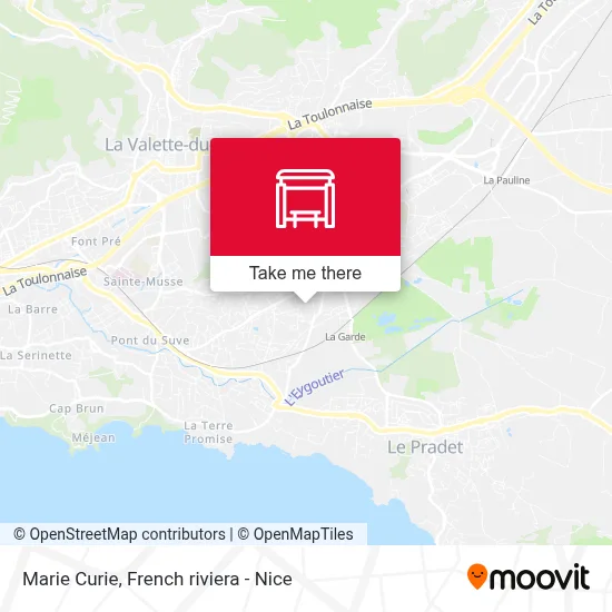 Marie Curie map