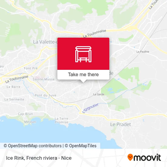 Patinoire map