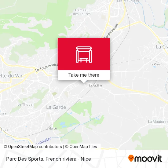 Parc Des Sports map