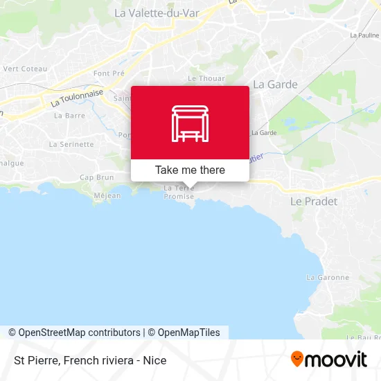 St Pierre map