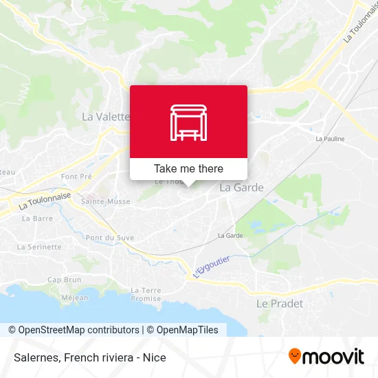 Salernes map