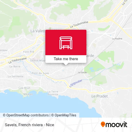 Savels map