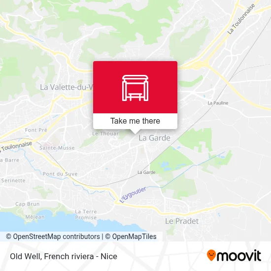 Vieux Puits map