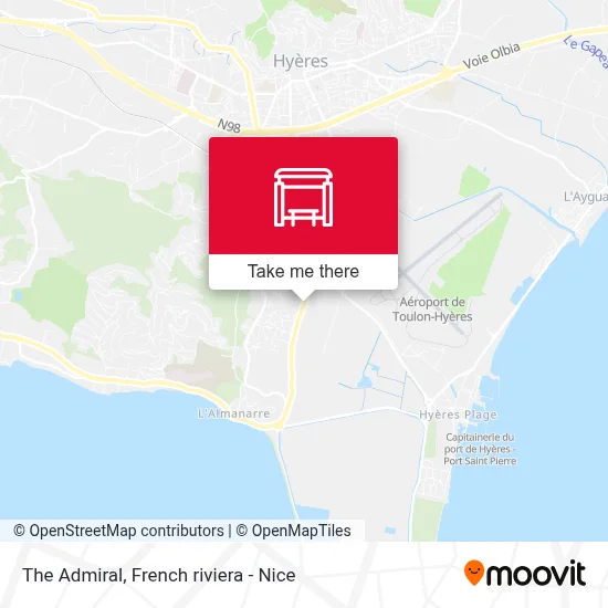 L'Amiral map