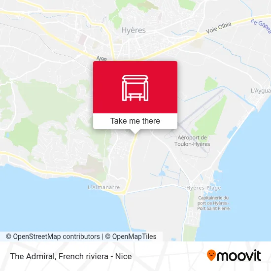 L'Amiral map