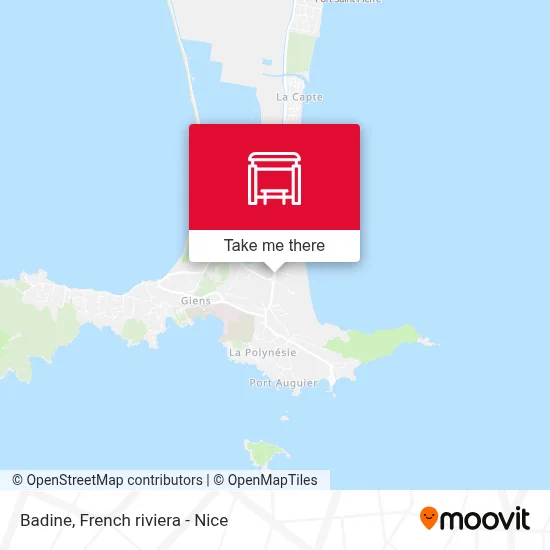 Badine map
