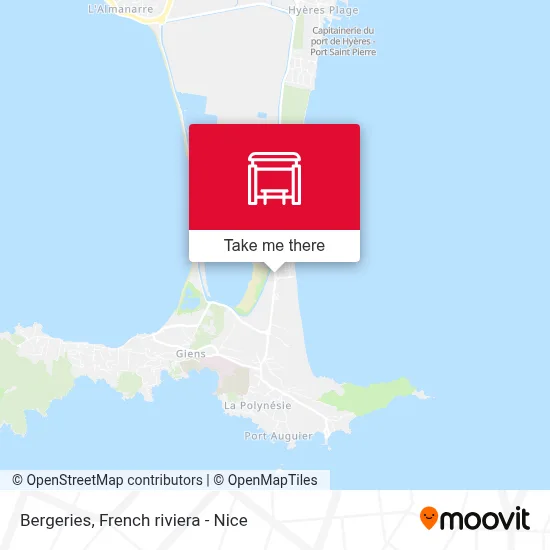 Bergerie map