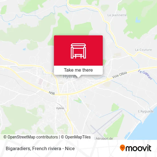 Bigaradiers map