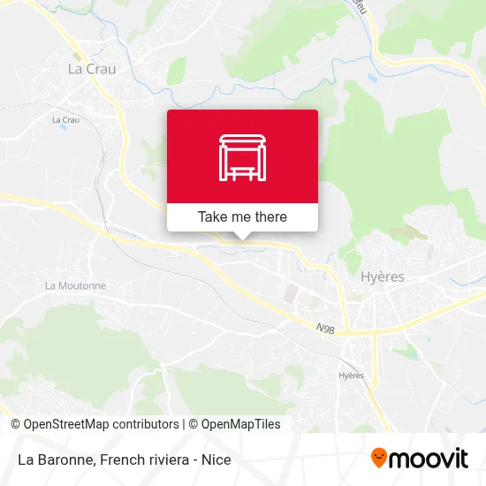 La Baronne map