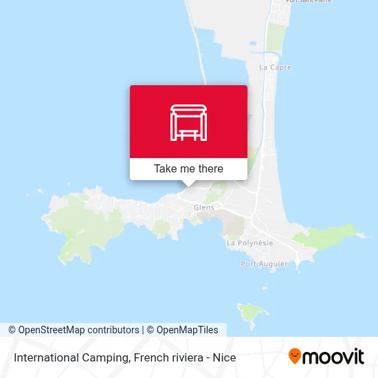 Camping International map