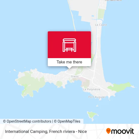 Camping International map