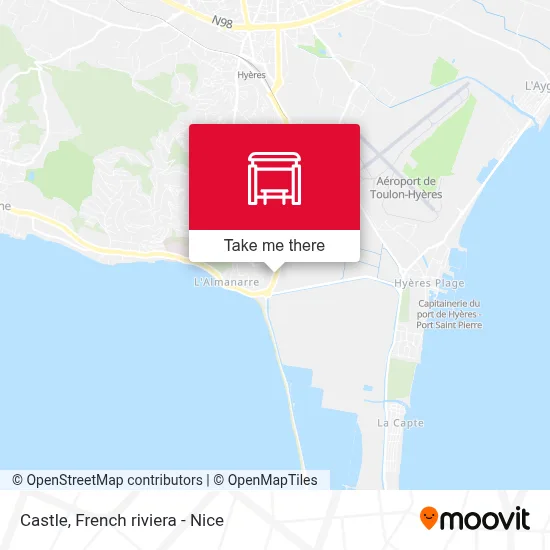 Mapa Castel