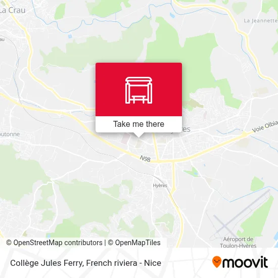 Collège Jules Ferry map