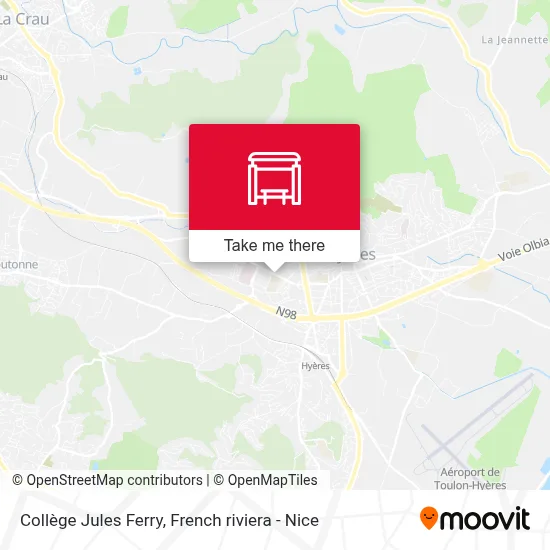 Collège Jules Ferry map