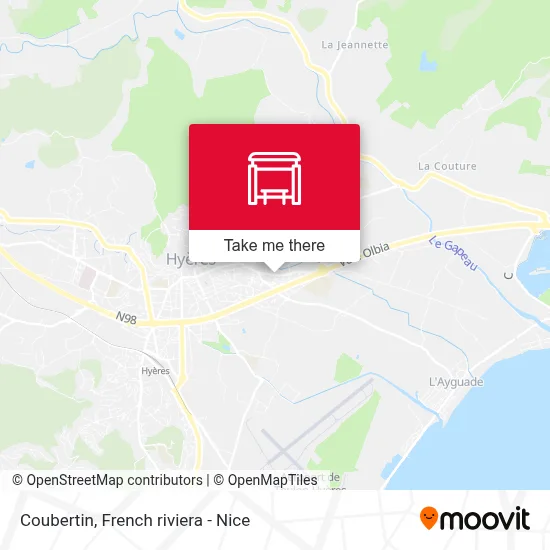 Coubertin map