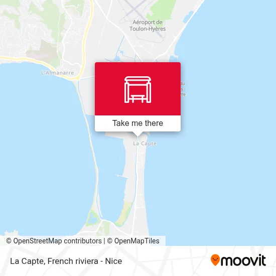 La Capte map
