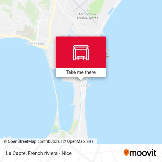 La Capte map