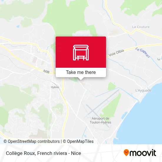 Collège Roux map