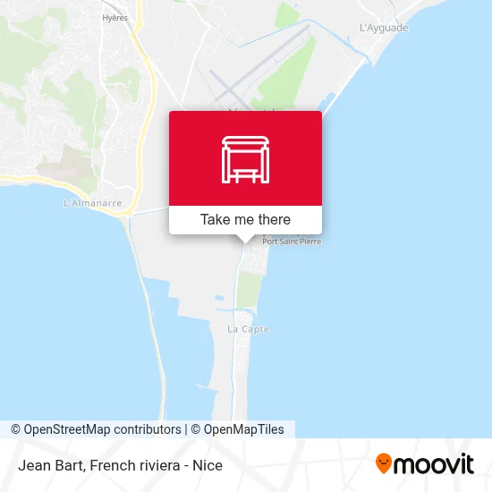 Jean Bart map